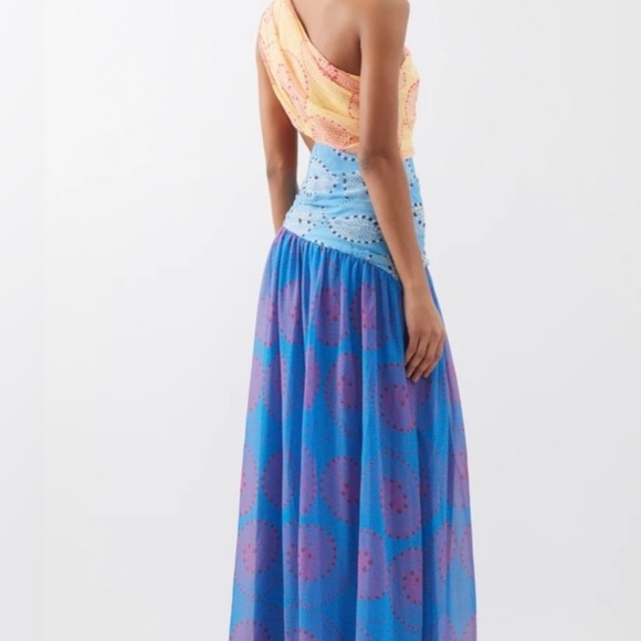 STAUD ASHLYN DRESS MULTI WHIRLPOOL DRESS - 8 - Picture 3 of 6